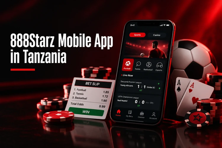 888Starz Mobile App in Tanzania